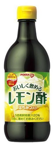 ポッカ おいしく飲めるレモン酢 450ml