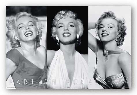 NMR/Aquarius Marilyn Monroe Trio Poster