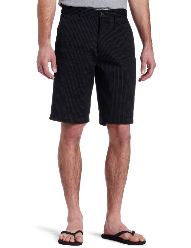 Volcom Men's Frickin Stripe Chino Short, New Black, 34