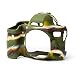 Easy Silicon Cover Case for Canon 6D MARK II with LCD Protect Film (Camouflage)