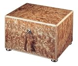 Wooden urn: Tranquility elm burl with natural finish