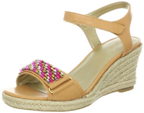 Cole Haan Sandals Cole Haan Kids Jeweled Wedge Sandal (Little Kid/Big Kid),Tan,2 M US Little Kid