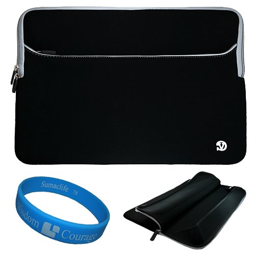 Netbook 12.1 inch carry case for Lenovo Thinkpad X201 X200 X201S 3249-MDU Lenovo S12 X60 1706 (Black)