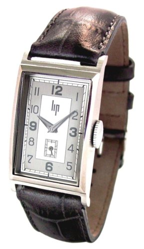 Lip 1663002 Sir Winston Churchill Analogue Watch with Chrome Plated Case Two Tone Dial