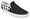 Dekline Captain Men's Slip On Shoes - 8 - Black / White Argyle Canvas
