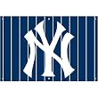 New York Yankees MLB Applique & Embroidered Team Banner (36"x24")