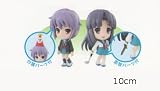 The Disappearance of Haruhi Suzumiya - Ichiban Kuji PVC Figure 2-piece Set 10cm (Genuine product imported from Japan.)