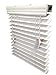 US Window And Floor SFW0203500720 2 Inch Faux Wood Blind White 35 x 72 inches, 35