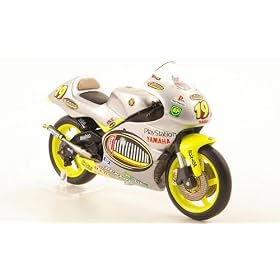 Yamaha YZR 250, No.19, 250cc Weltmeister, 2000, Model Car, Miniature d�j� mont�e, IXO 1:24