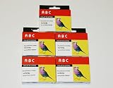 5 Color ink T078 for Epson Stylus Photo R260 R380 RX580. 1 of each color(C.M.Y.LC.LM). Total 5 packs