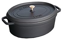 Staub ミニココット オーバル 11cm ブラック 40500-111(1101125)