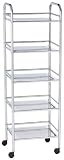 Kitchen & Housewares : Wenko Bath cart 5-level chrome