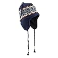 Men's Peruvian Jacquard Hat - Blue