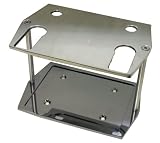 SMOOTH POLISHED BILLET ALUMINUM OPTIMA GROUP 75/25 BATTERY TRAY - CHEVY FORD MOPAR
