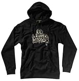 Emerica Hermanos Youth Hooded Sweatshirt - Black