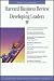Harvard Business Review on Developing Leaders (Harvard Business Review Paperback Series)