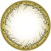 Lord of the Rings One Ring bumper sticker decal 4" x 4"