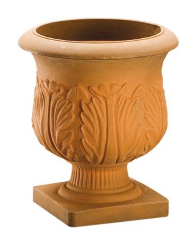 Crescent Garden A135033 Planter Carlisle Urn in Rust