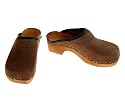 berlin-clogs - Nubukleder Clogs, Farbe: Braun