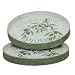 Olive Oil Motif Rustic French Round Trays Set of 2