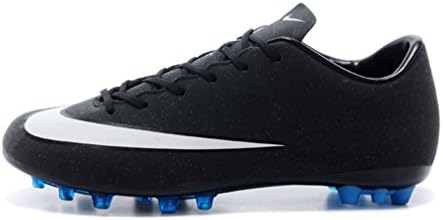 ADF0OTST Generic Mens Mercurial Vapor Superfly IIII X AG Cobalt Black Low Football Shoes Soccer boots