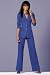 metrostyle Convertible-Collar Pantsuit