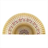 French Floral Decorative Fan