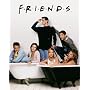 Friends (Group, Bathtubs) TV Poster Print - 16" X 20"