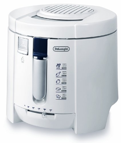 De'Longhi F26215 Deep Fryer with Viewing Window, 1kg Capacity