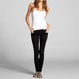 James Jeans Moto Black Out Motorcycle Skinny Jean 
