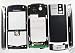 OEM Rim BlackBerry 8100 Pearl Original Gray Full Complete Housing Cover Faceplate w Lens