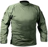OLIVE DRAB MILITARY COMBAT SHIRT 90016, Size 2X-Large