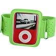 SF Planet&reg; Premium Quality Apple iPod nano 3G (3rd Generation) 4GB Adjustable Armband Carrying Case -Green