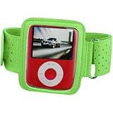 SF Planet� Premium Quality Apple iPod nano 3G (3rd Generation) 8GB Adjustable Armband Carrying Case -Green