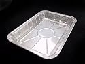 Aluminum baking and broiling pan, foil tray. #1300.30
