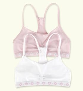 2 Pack - Older Girls' Seamfree Daisy Crop Tops
