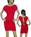 Sexy Celebrity Inspired Fuschia Red Party Clubwear Sweater Dress Open Back S M L