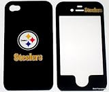 Licensed Pittsburgh Steelers football logo Apple iPhone 4 4g Faceplate Hard Cell Protector Case Housing Cover Snap On NEW !!