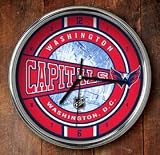 Washington Capitals Chrome Wall Clock