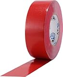 ProTapes Pro Duct 110 PE-Coated Cloth General Purpose Duct Tape, 60 yds Length x 2" Width, Red (Pack of 1)