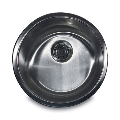 Round Undermount Bar / Brushed Satin