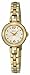 Seiko Women's SXGN80P1 Silver Dial Gold-Tone Stainless Steel Watch
