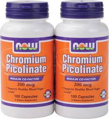 Now Foods Chromium Picolinate, 200mg , 200 Capsules