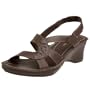 Dockers Women's Overamped Sandal,Dark Brown,8.5 M