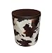 Kitchen & Housewares : Faux cow skin basket