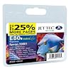 Epson T0801 Black Compatible Ink Cartridge by JetTec - E80B
