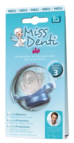 Nip 38010-51 Miss Denti Gr. 3 mit Backenz&auml;hnchen, blau Preisvergleich
