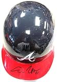 Dan Uggla Atlanta Braves Autographed Signed Mini Helmet W/jsa - Autographed MLB Mini Helmets