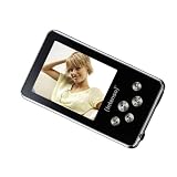 Intenso Video Driver MP3- /Video-Player 8 GB  (5,1 cm (2,0 Zoll) Display, MicroSD-Kartenslot) schwarz