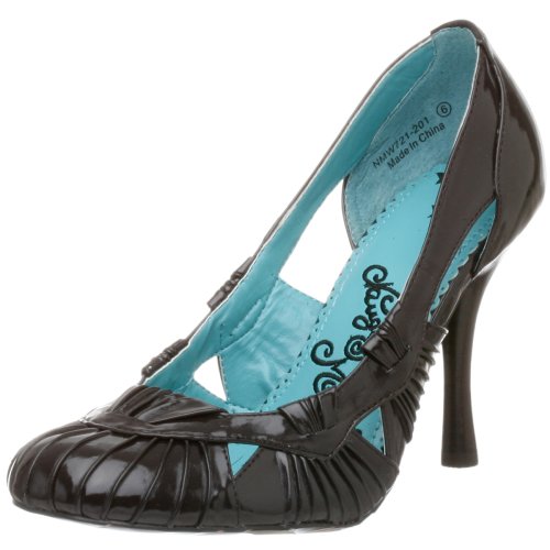 Naughty Monkey Women's Getting Lucky Pump,Chocolate,8 M